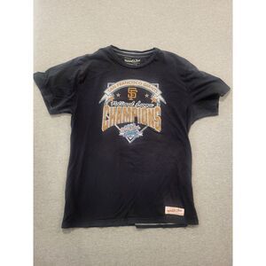 Mens Mitchell and Ness‎ San Francisco Giants tee Sz large